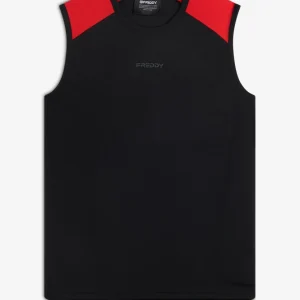 01F0500_2TU001_-_06.jpgv1757121927 Canotta sportiva da uomo con inserti a contrasto