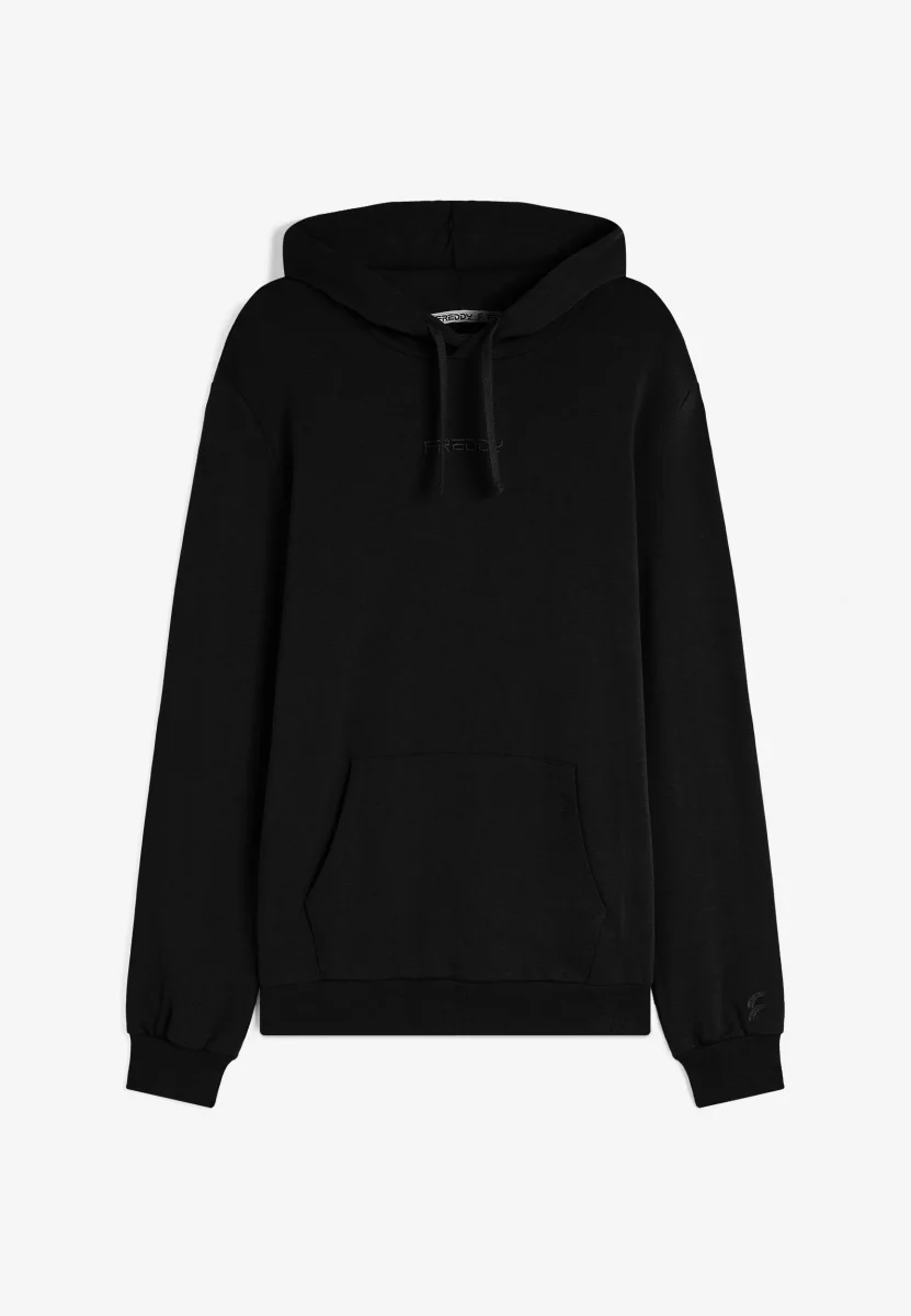 Felpa da uomo con cappuccio e tasca a marsupio