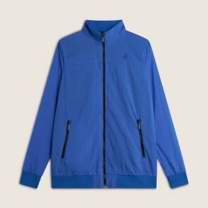 Giacca Uomo Leggera con Collo Alto Foderato e Chiusura Zip