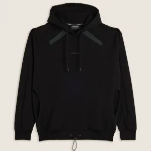 Felpa con cappuccio e tasche marsupio