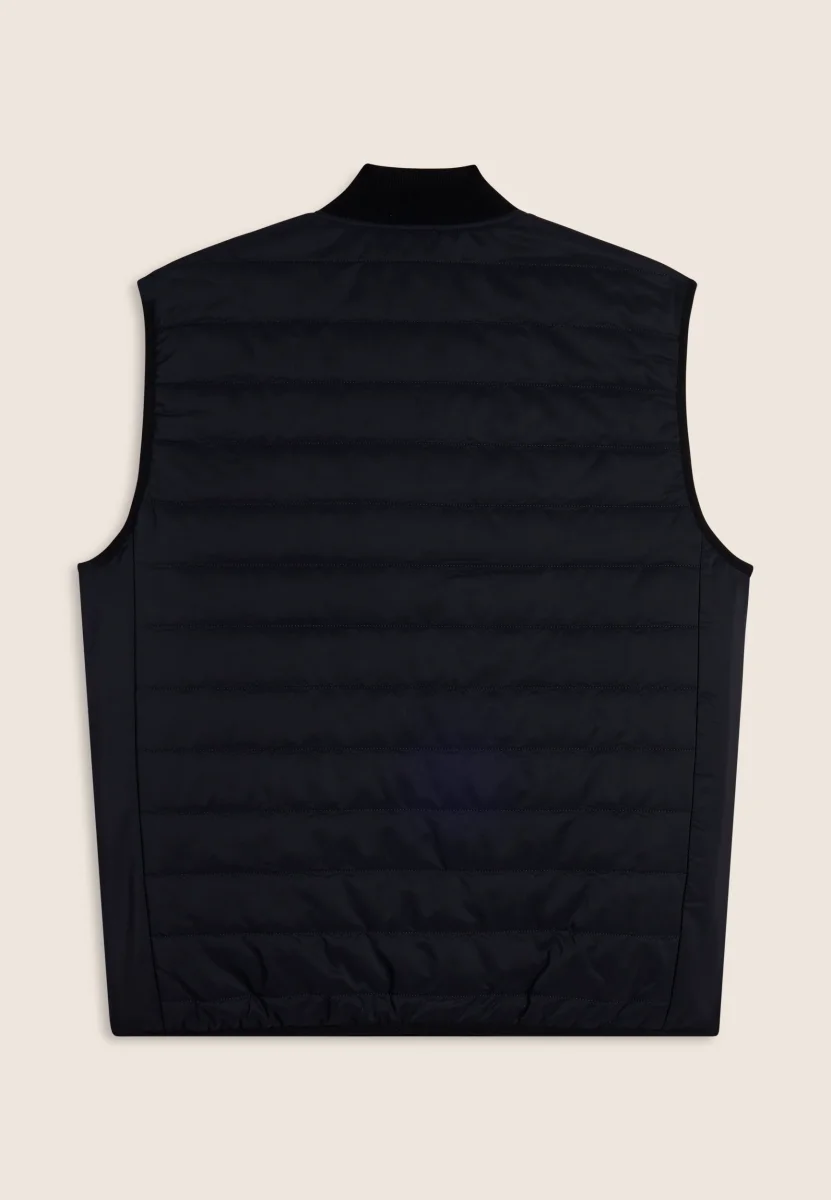Gilet imbottito con collo alla coreana – Image 2