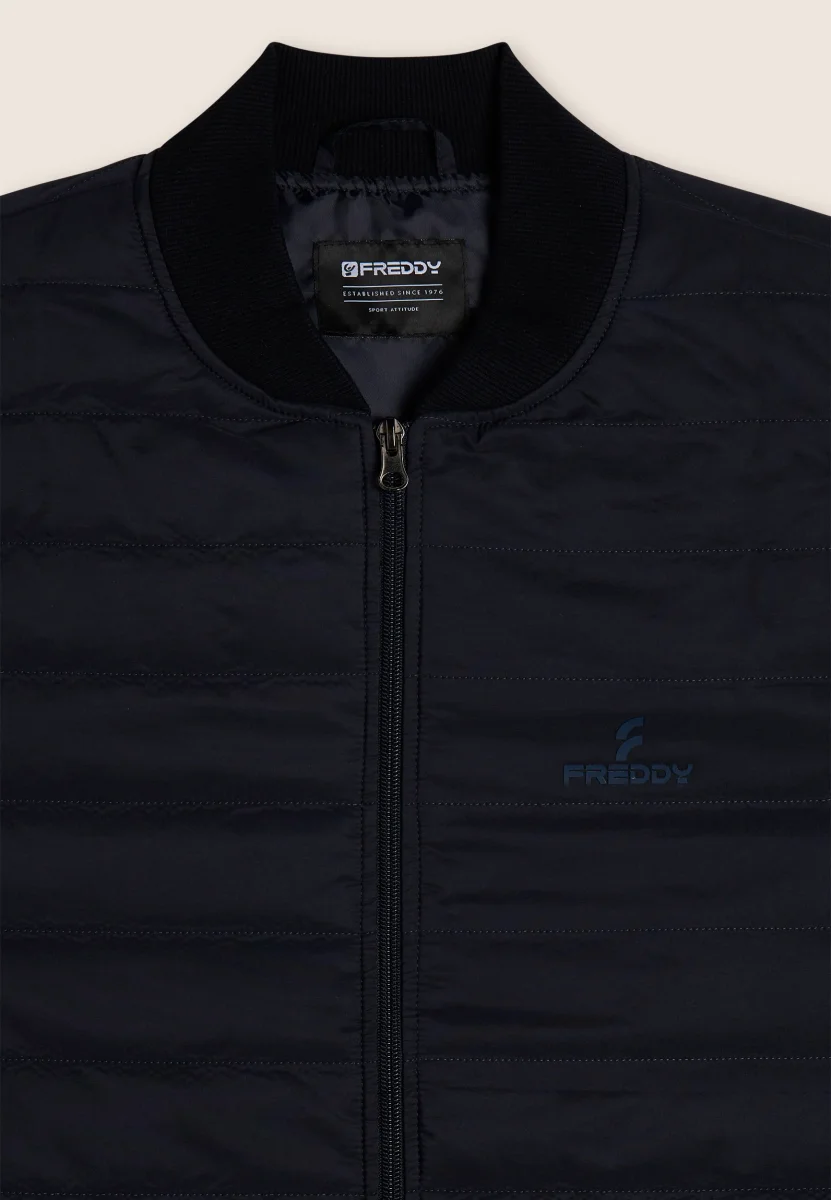 Gilet imbottito con collo alla coreana – Image 3