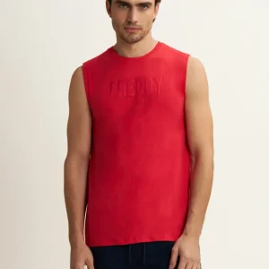 01F1022_2S5004_-_02.jpgv1751626527 Canotta in Cotone con Stampa frontale in tono colore