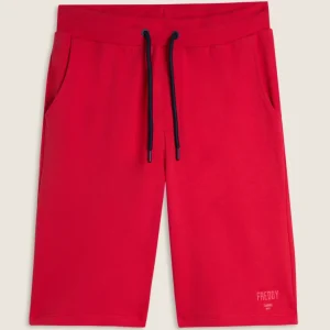 Bermuda in cotone con tasche interne