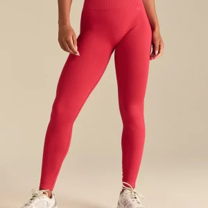 Power Seamless Leggings | Spicy Red