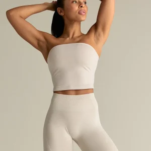 Define 2.0 Seamless Longline Bandeau Bra | Stone