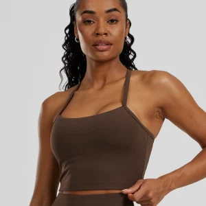 01_Momentum_Natalie_0011.jpgv1736516844 Essential Built-In Bra Crop Tank Top | Cocoa