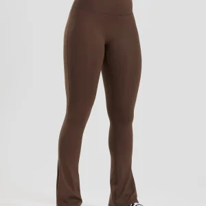Essential Mini Flared Leggings | Cocoa