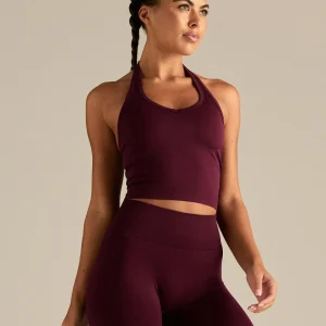 Define 2.0 Seamless Halter Tank | Merlot