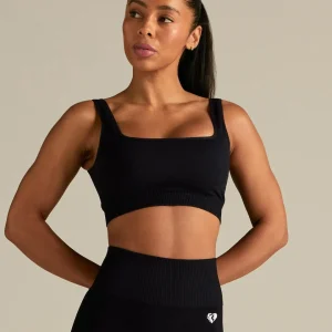 01_StrenghtRedefined_Bianca_014_Look.jpgv1758794117 Power Seamless Open Back Mini Bra | Black