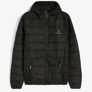 Piumino da uomo con cappuccio e zip