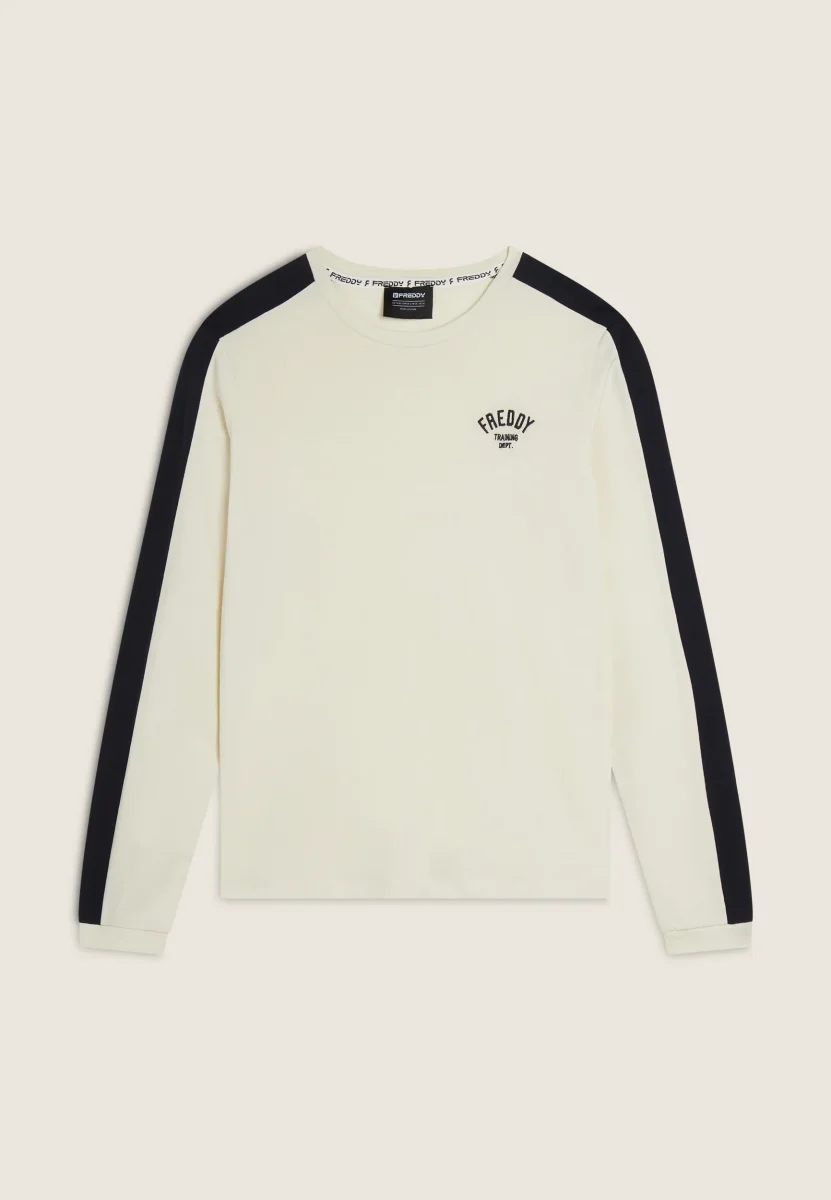 T-shirt Uomo Regular Fit con Dettagli a Contrasto