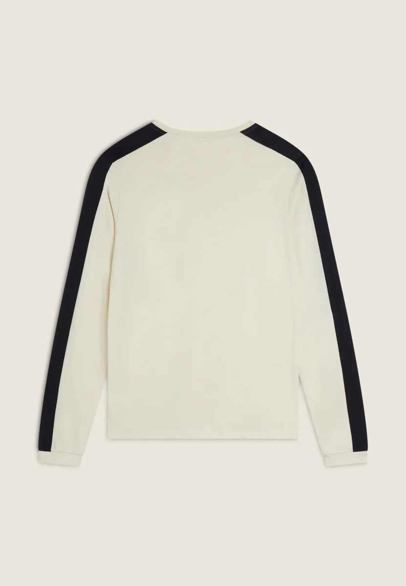 T-shirt Uomo Regular Fit con Dettagli a Contrasto – Image 2