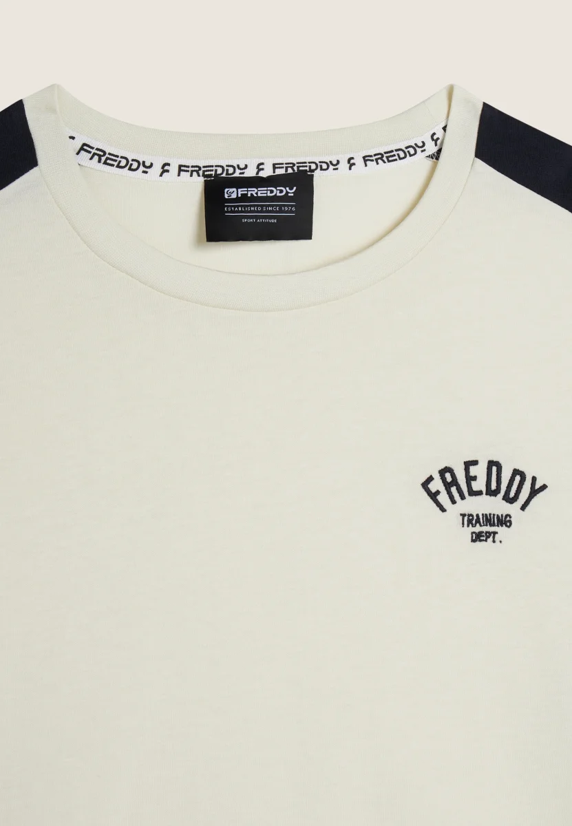 T-shirt Uomo Regular Fit con Dettagli a Contrasto – Image 3