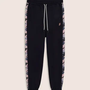 Pantaloni sportivi uomo con inserti camouflage