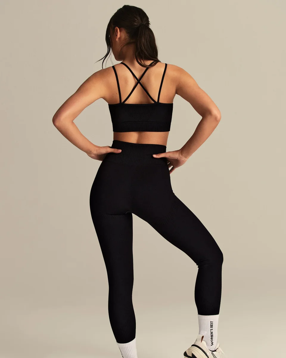 Power Seamless Leggings | Black – Image 8