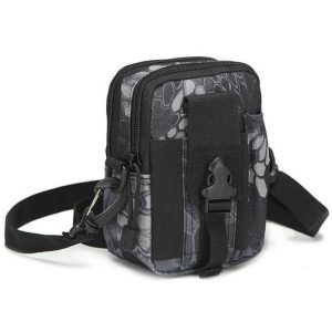 Sacoche Militaire  Verticale Dark Camo