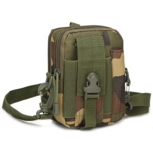 Sacoche Militaire  Verticale Woodland