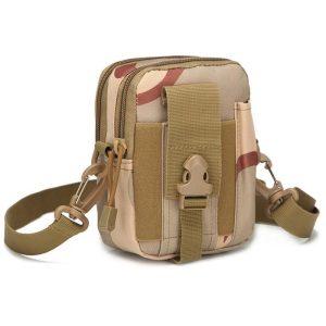 Sacoche Militaire  Verticale Desert Camo