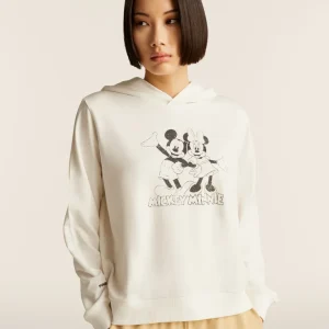 Felpa con cappuccio comfort fit Mickey & Minnie