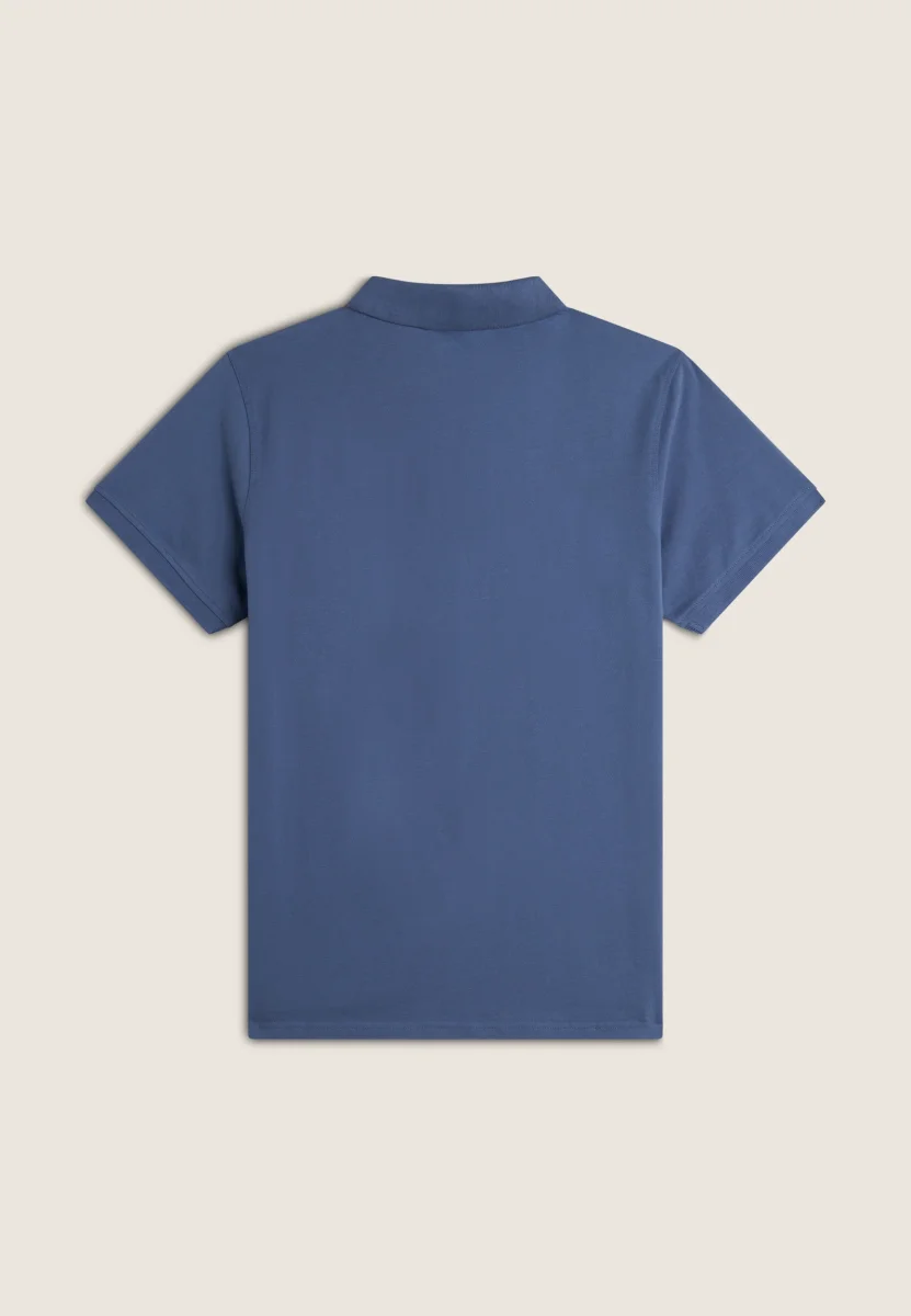 Polo manica corta da uomo design essenziale in cotone 100% – Image 5