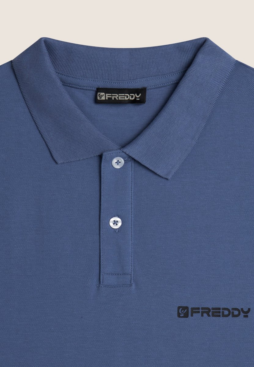 Polo manica corta da uomo design essenziale in cotone 100% – Image 6