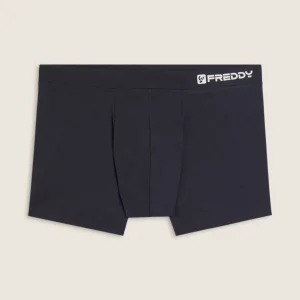 Boxer Uomo Aderenti con Gamba Corta e Logo FREDDY