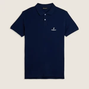 Polo Uomo in Piquet di Cotone 100% con Logo