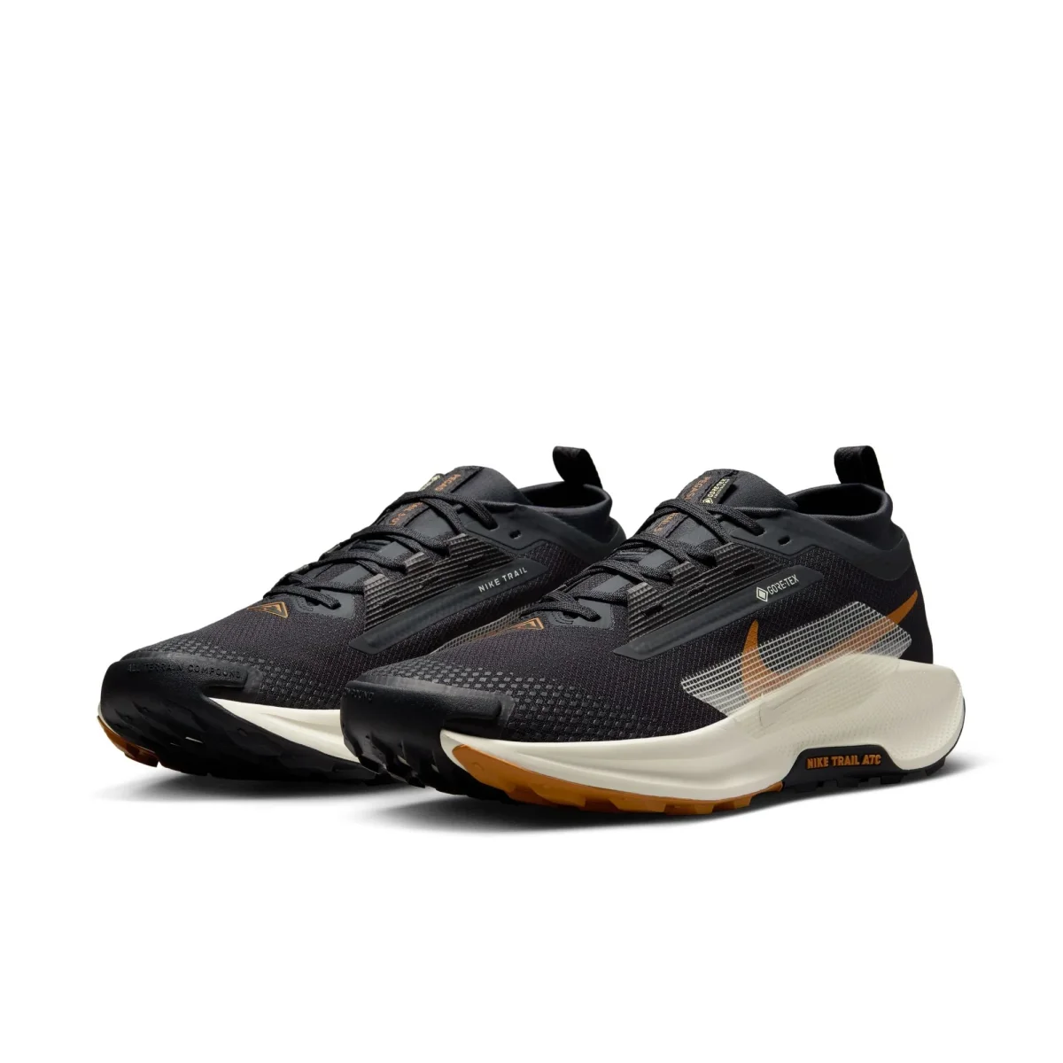 Men’s React Pegasus Trail 5 GORE-TEX (007 - Off Noir/Pale Ivory-Black-Monarch) – Image 3