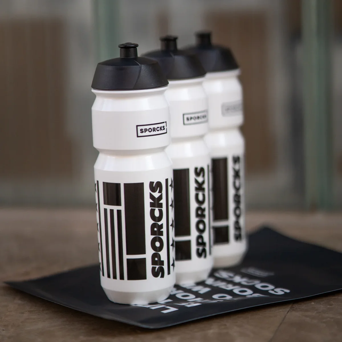 STAR LOGO BIDON BLANCO – SHIVA TACX 750ml – Image 3