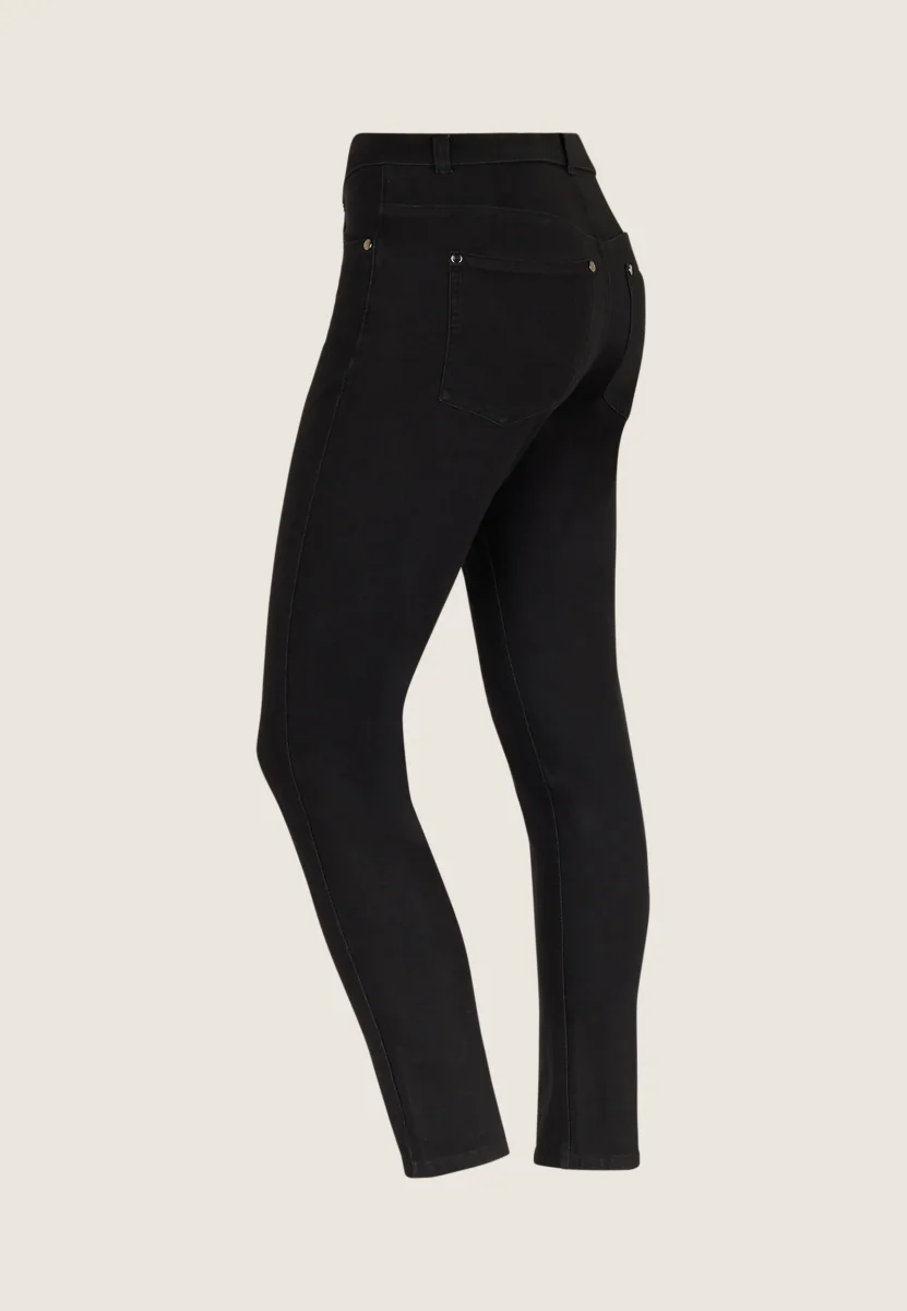 Jeans Skinny in Bull Denim Effetto Vissuto – Image 2