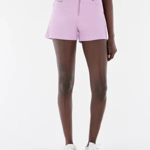 Shorts vita regular in jersey drill colorato