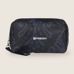 Trousse stampa floreale con laccetto