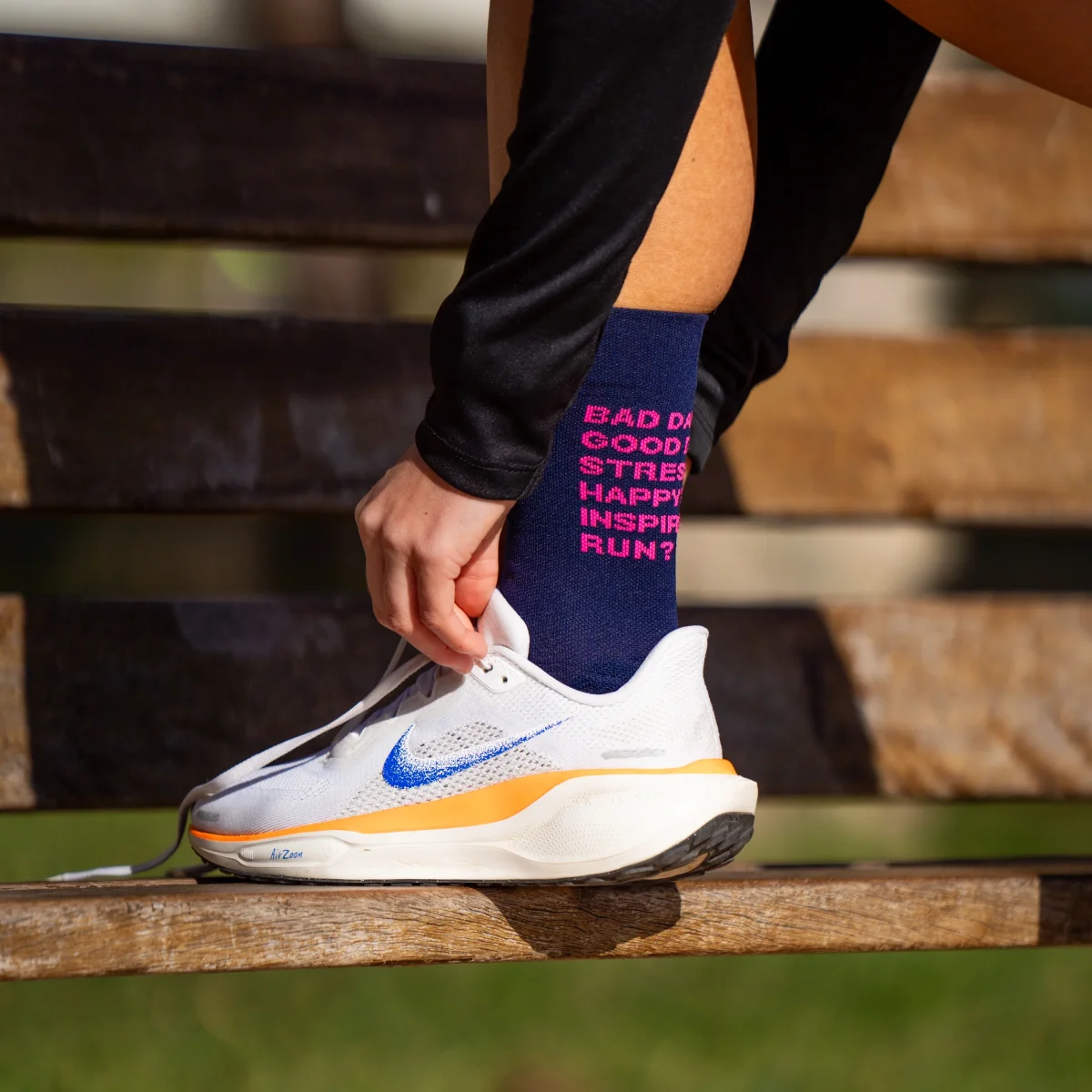 JUST RUN BLUE - CALCETÍN RUNNING – Image 4