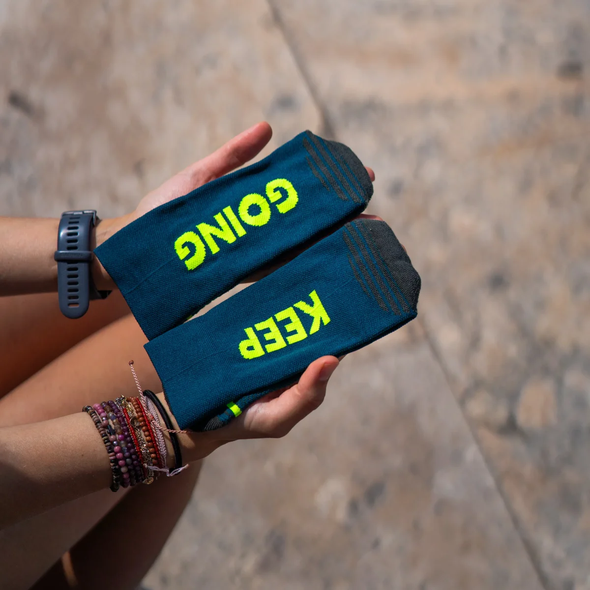 KEEP GOING GREEN - CALCETÍN RUNNING – Image 2