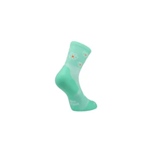 Chaussettes running Marguerite green - SPORCKS