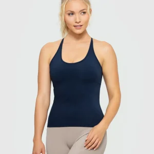 Essential Built-in Bra Tank | Sapphire Blue