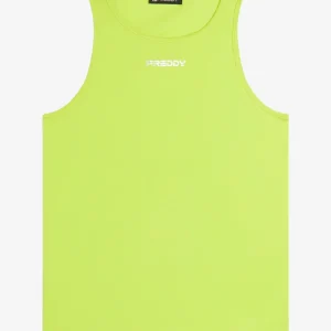 Canotta donna regular fit in cotone elasticizzato