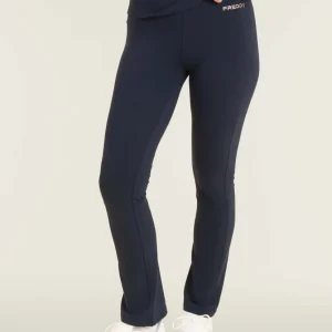 Leggings mini flare con carré a cuore