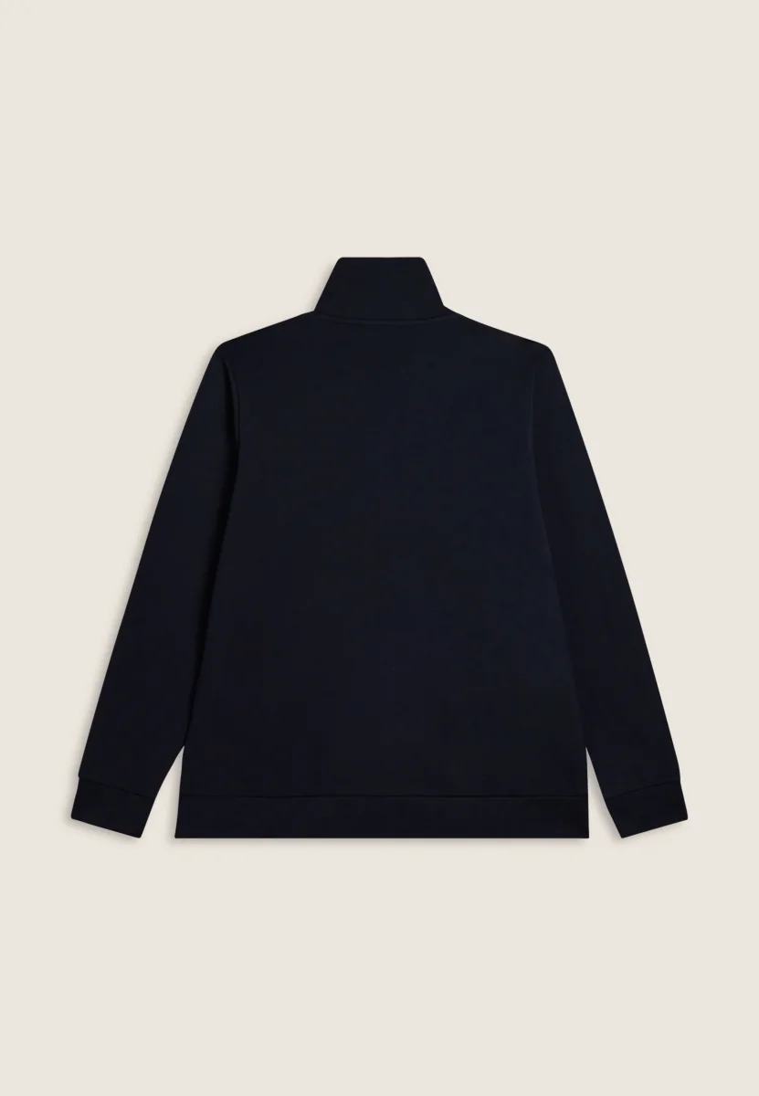 Felpa da donna con zip, collo alto e dettagli oro – Image 8