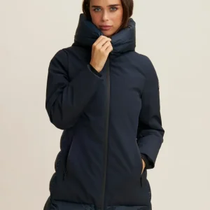 F25WPJJ8_B109_-_02.jpgv1760932537 Piumino lungo donna opaco e lucido con cappuccio