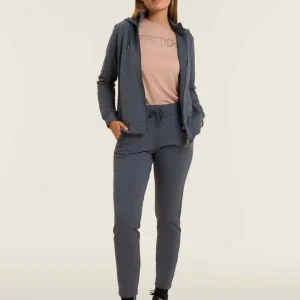 Pantaloni regular fit con gamba dritta e coulisse