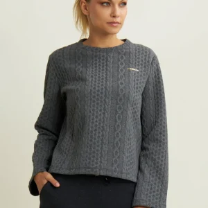 F25WVESTA_G117Q_-_02.jpgv1756150226 Felpa girocollo in tessuto tecnico doppio a trecce