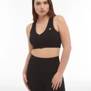 Reggiseno seamless sostegno medio con chiusura zip frontale