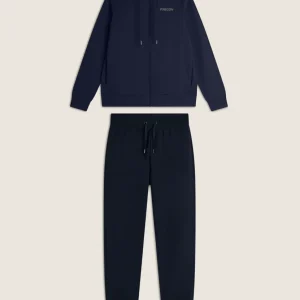 Tuta donna con zip, collo alto e dettagli floreali