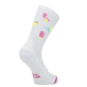 SUMMER NIGHT WHITE - CALCETÍN GOLF