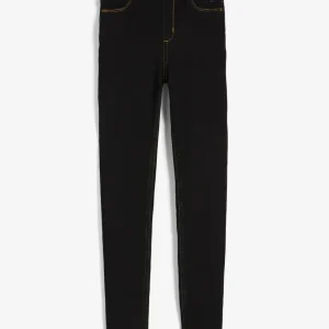 Jeggings da bambina con vita e lunghezza regular