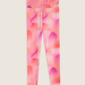 Leggings Bambina Fantasia Rosa Arancio