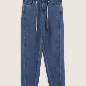 Jeans bambina comfort fit in denim lyocell