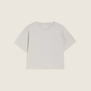 T-shirt comfort fit con pois glitter FREDDY